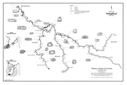Map of Manatee Springs